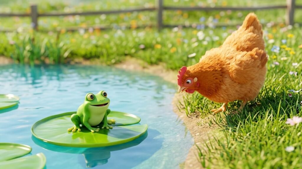 Frog & the Hen