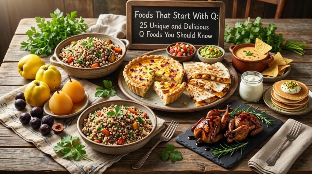 food beginning q