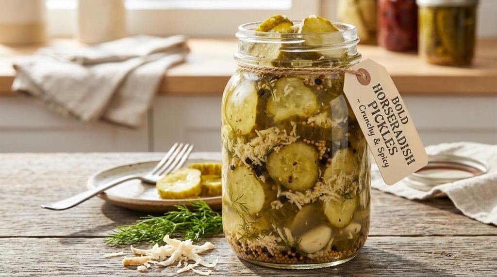 Horseradish Pickles